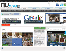 Tablet Screenshot of nkjlive.com